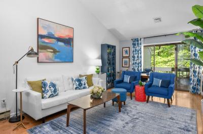 Stylish & Modern--2BD Upper Level End Unit at Ocean Edge Villages; A/C, Balcony, Golf Course View